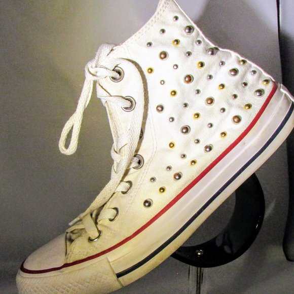 Converse Shoes - Donating 3/1 Converse sz 7 Studded Chuck Taylors